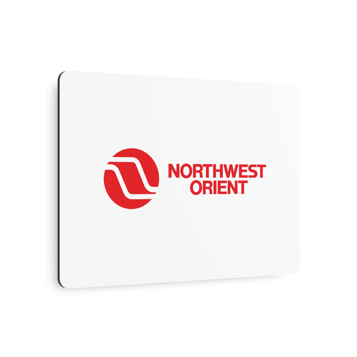 Northwest Orient Airlines Metal Sign