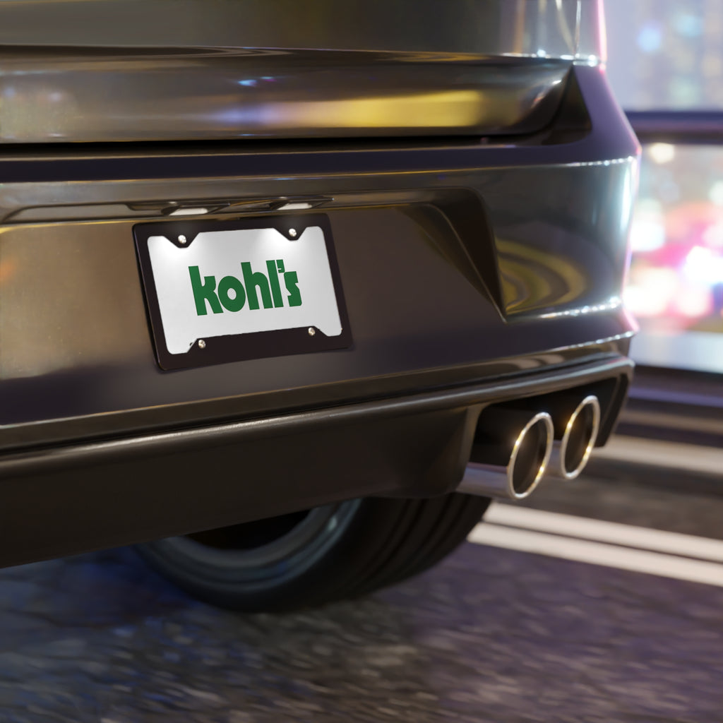 Kohl's Food Stores Vanity License Plate