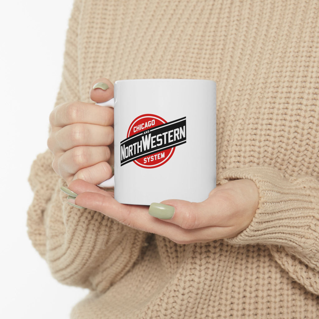 Chicago and North Western Railway Ceramic Coffee Mug