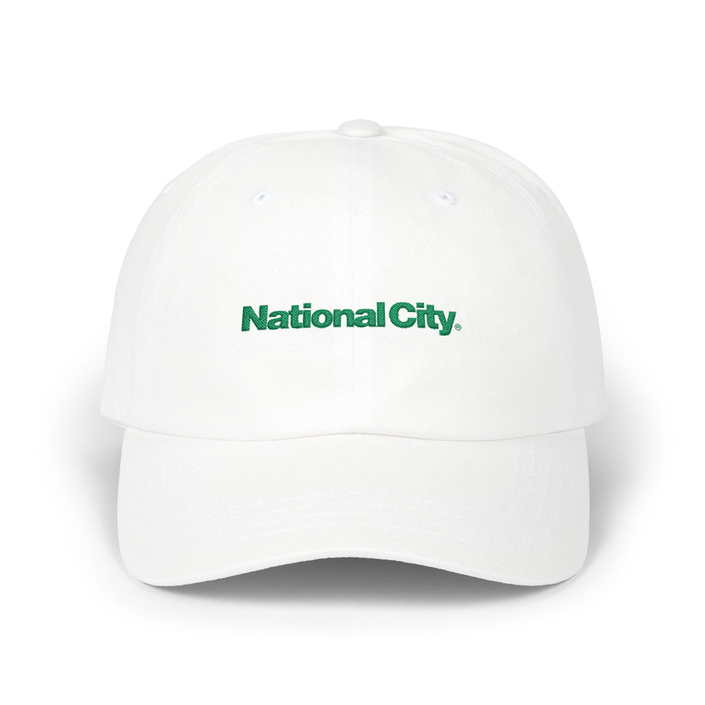 National City Bank Embroidered Dad Cap Hat