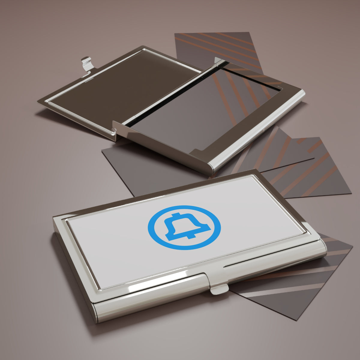 Bell System Metal Business Card Holder