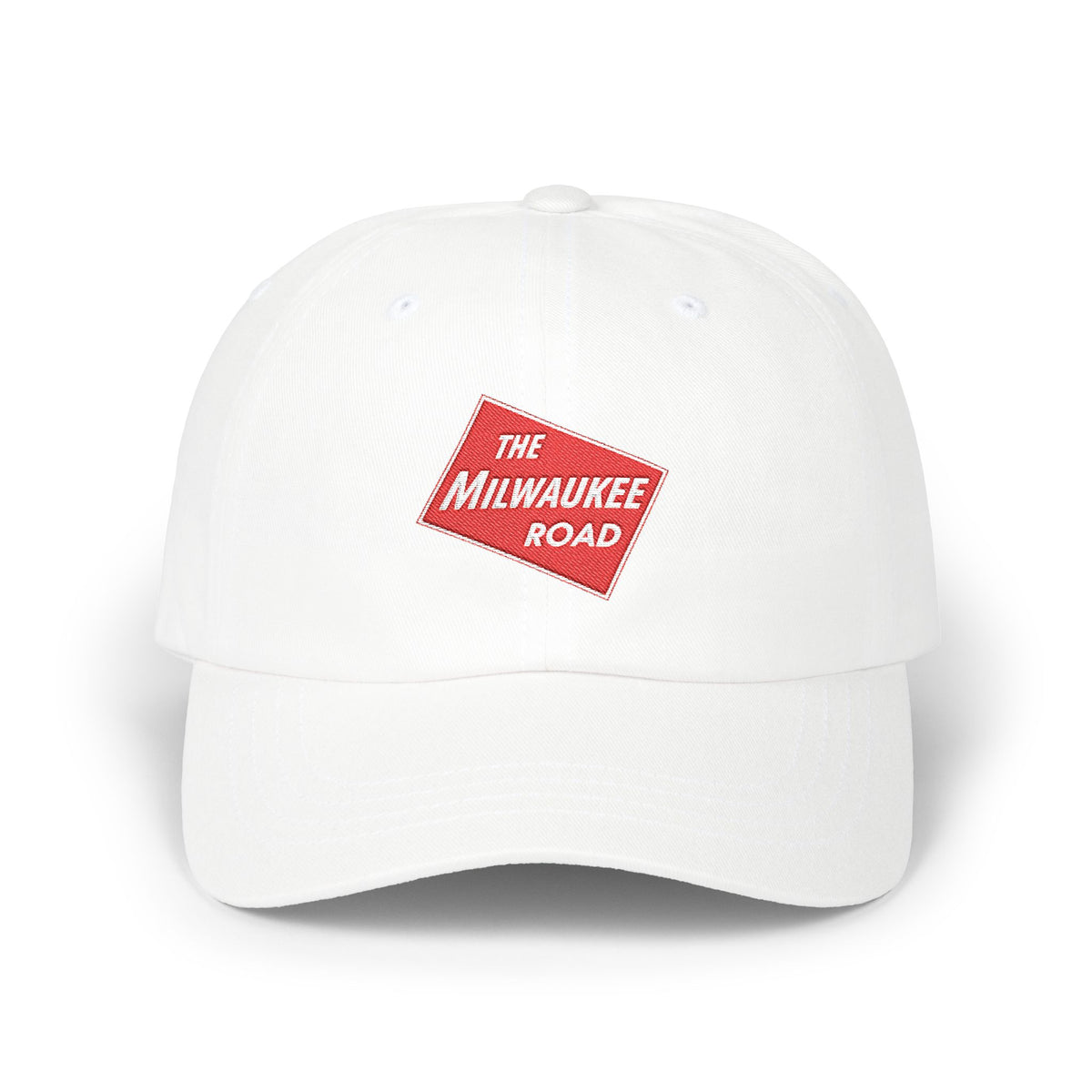 Chicago Milwaukee St. Paul and Pacific Railroad Embroidered Dad Cap Hat