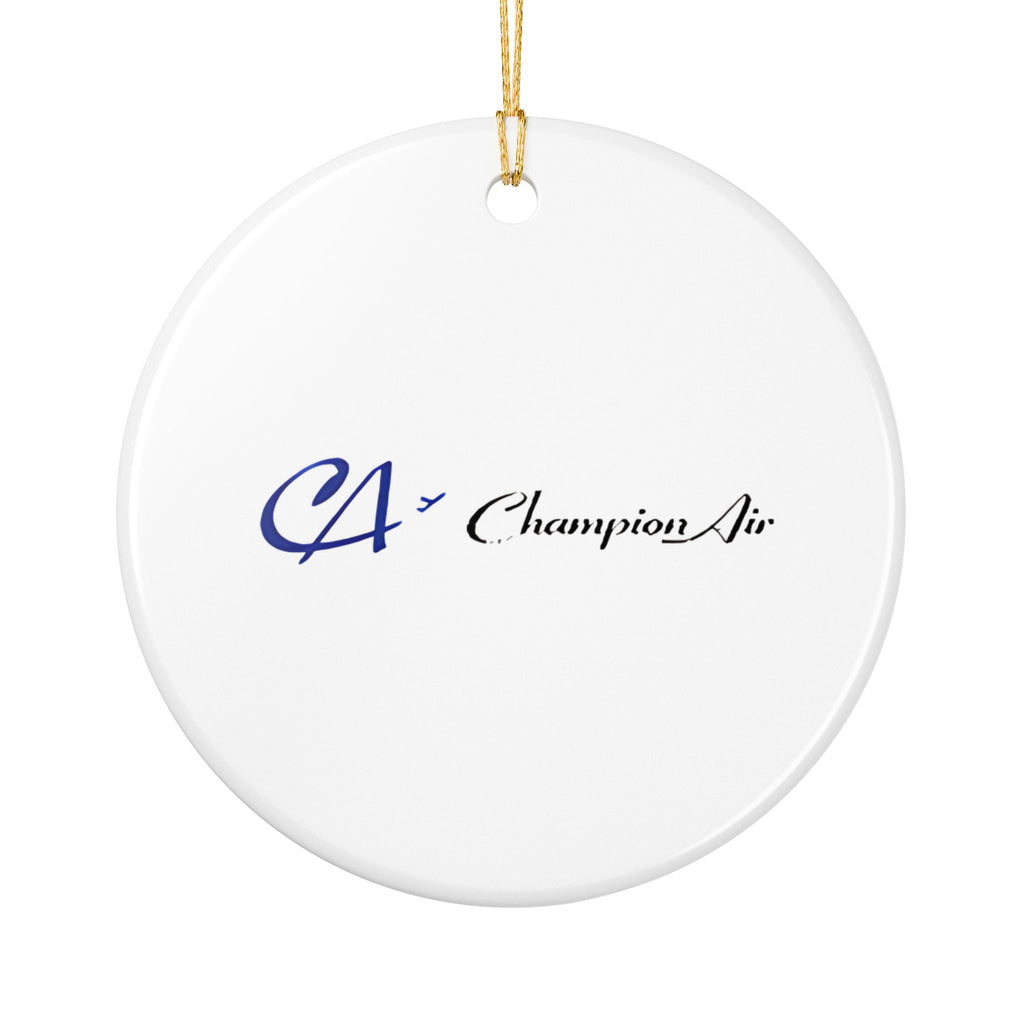 Champion Air Ceramic Ornament