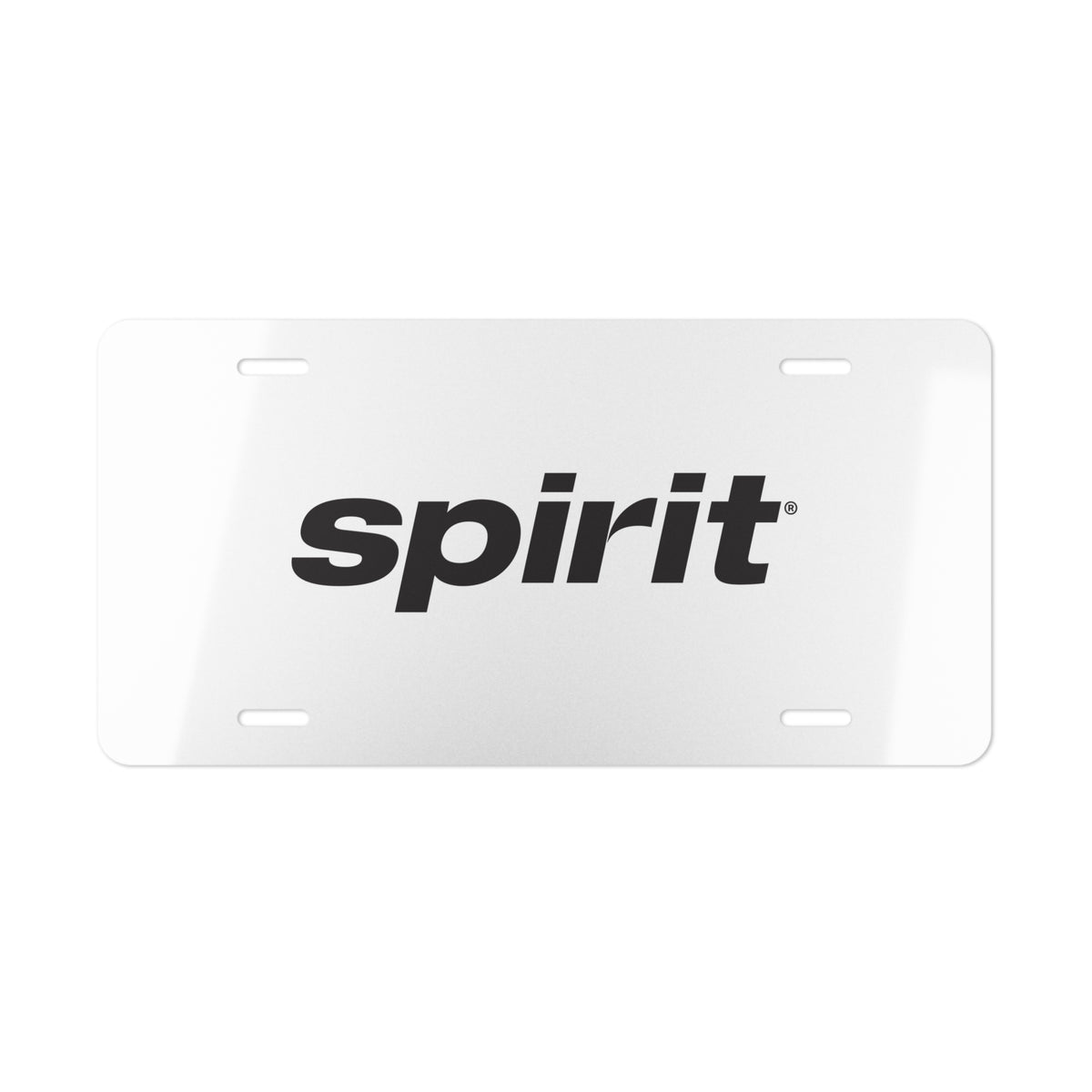 Spirit Airlines Vanity License Plate