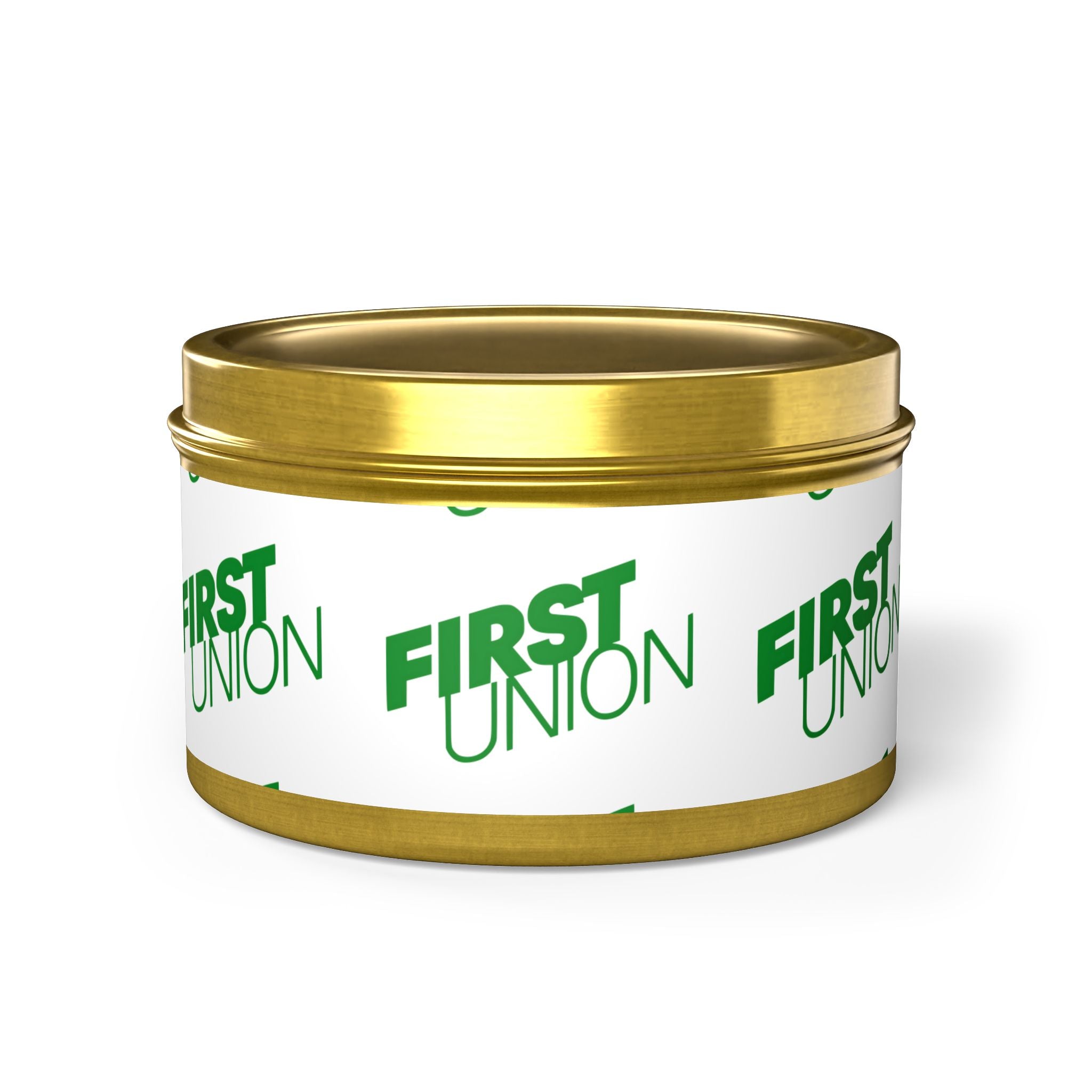 First Union Tin Candle