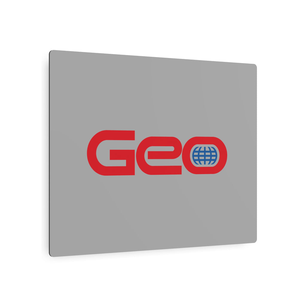Geo Metal Sign