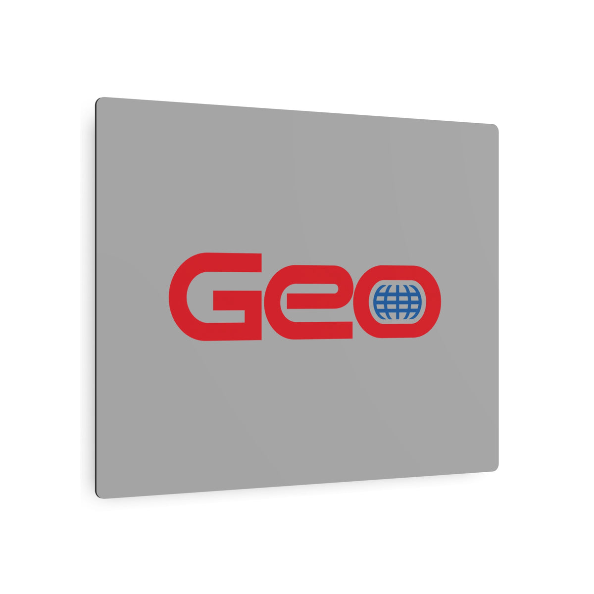Geo Metal Sign