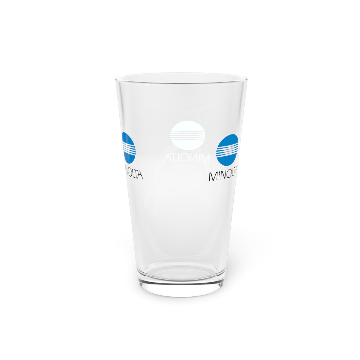 Minolta 16oz Pint Glass