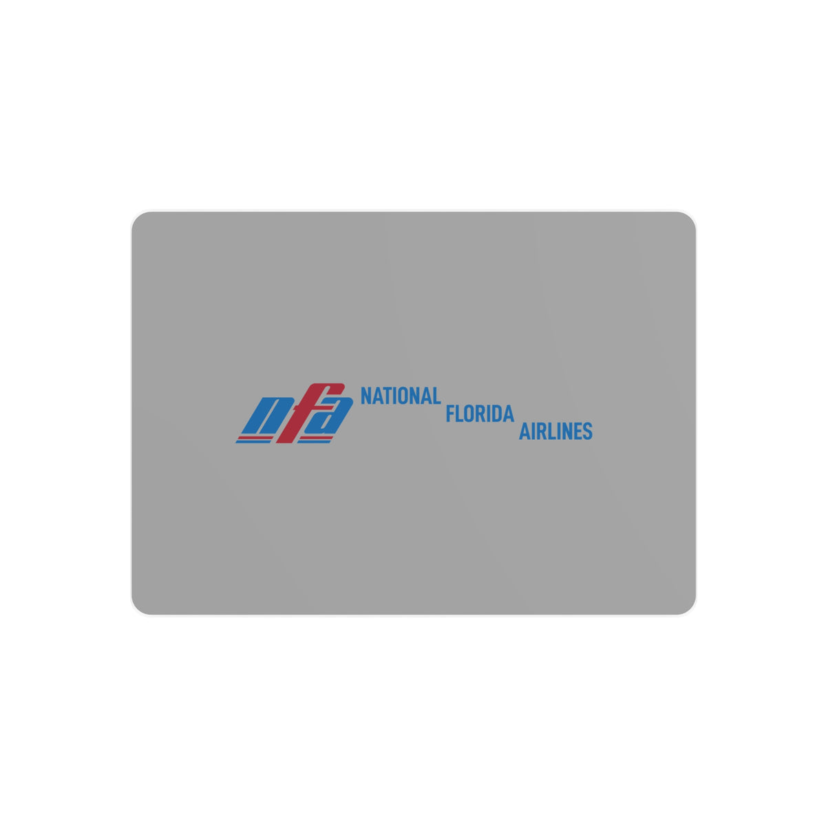 National Florida Airlines Metal Sign