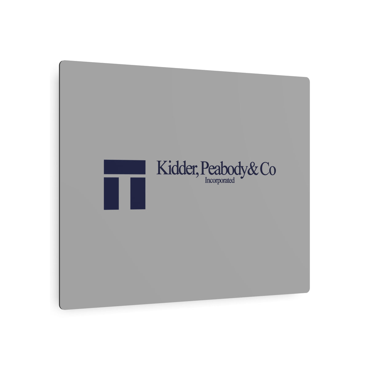 Kidder, Peabody & Co. Metal Sign