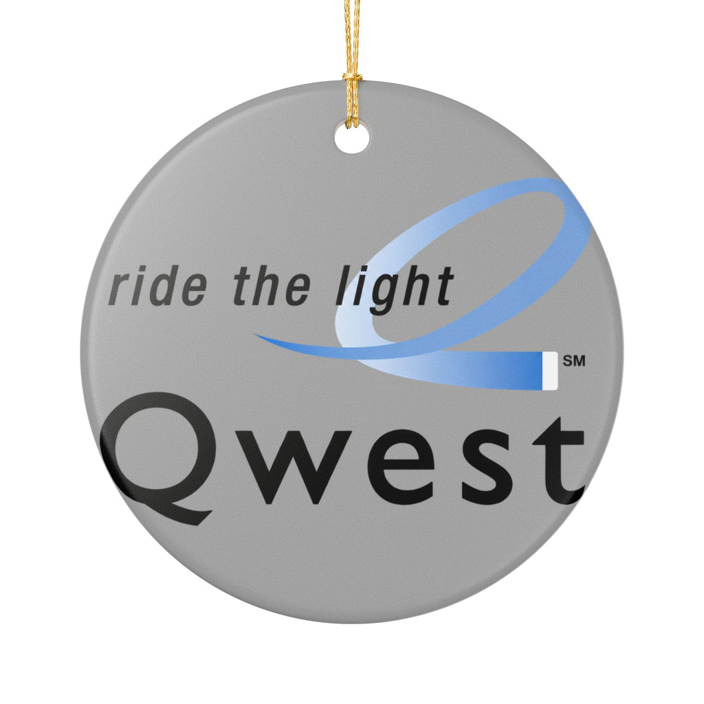 Qwest Ceramic Ornament