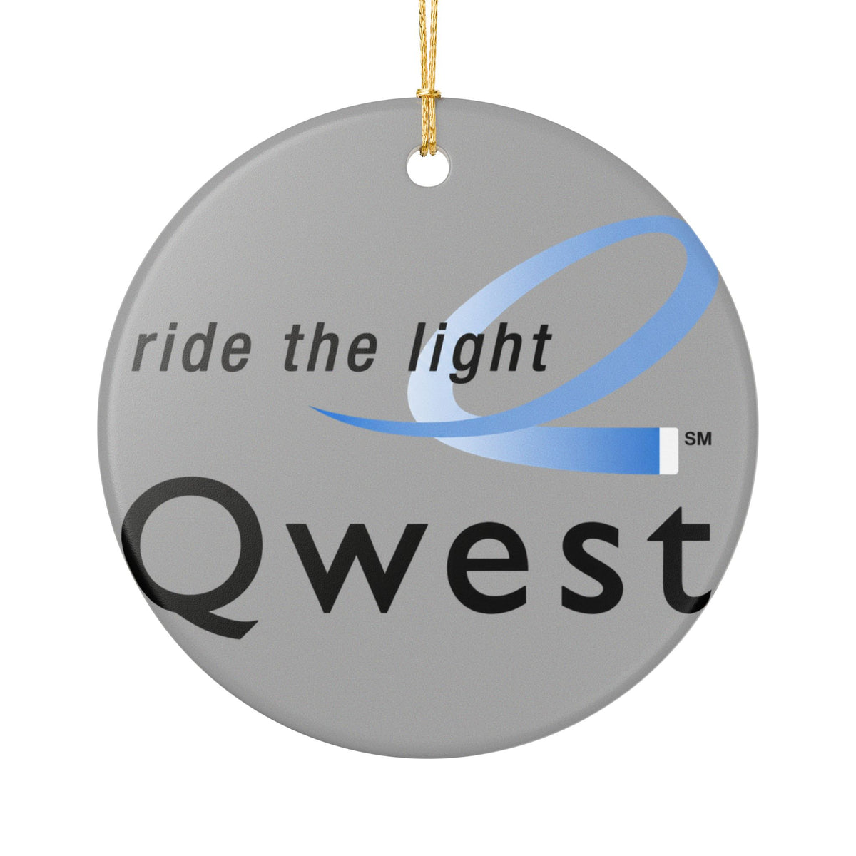 Qwest Ceramic Ornament