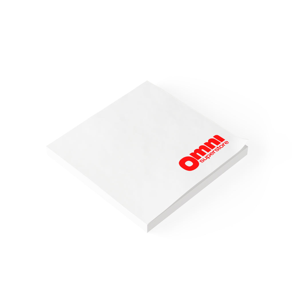 Omni Superstore Sticky Post-it Note Pad