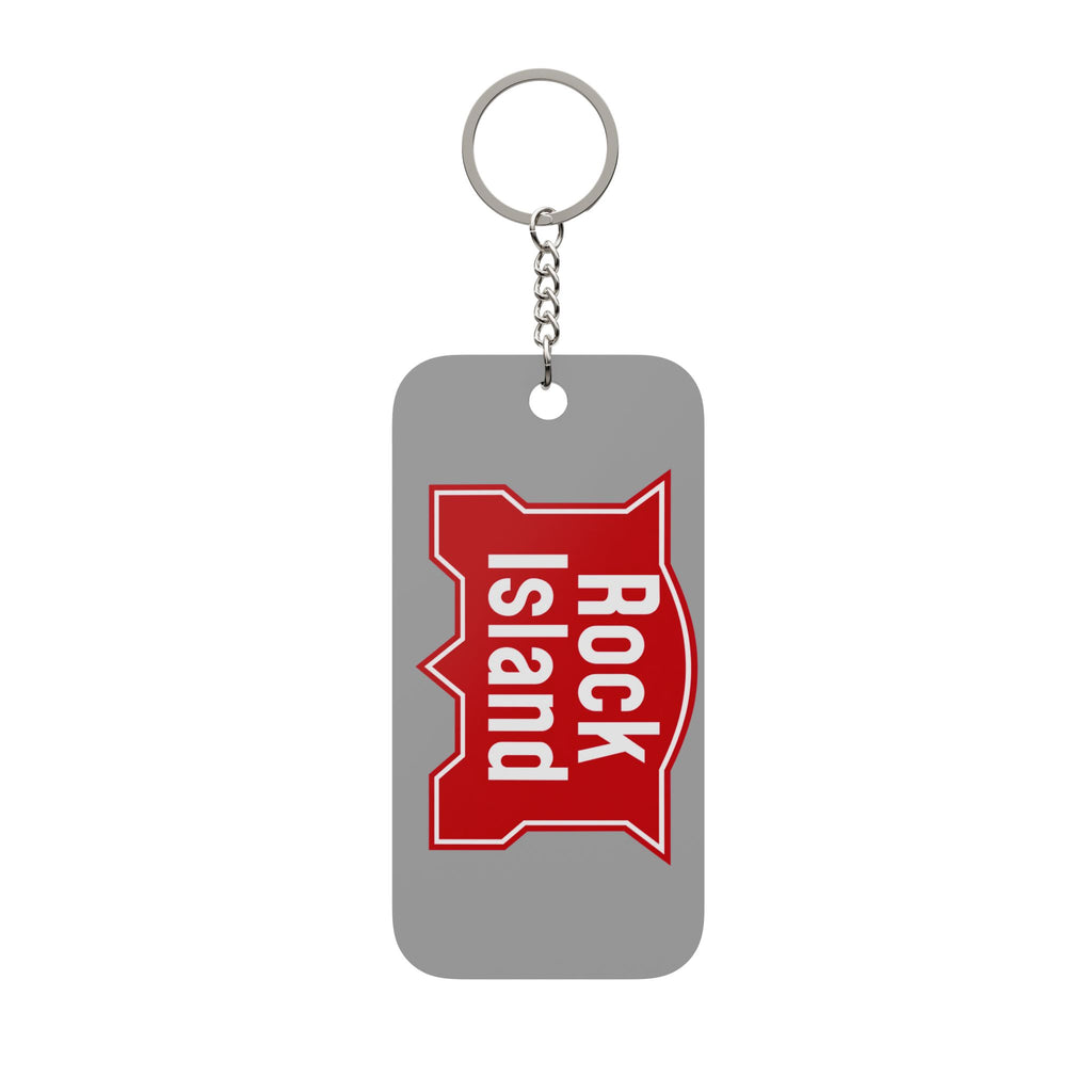 Chicago, Rock Island and Pacific Railroad Double-Sided Keychain Charm