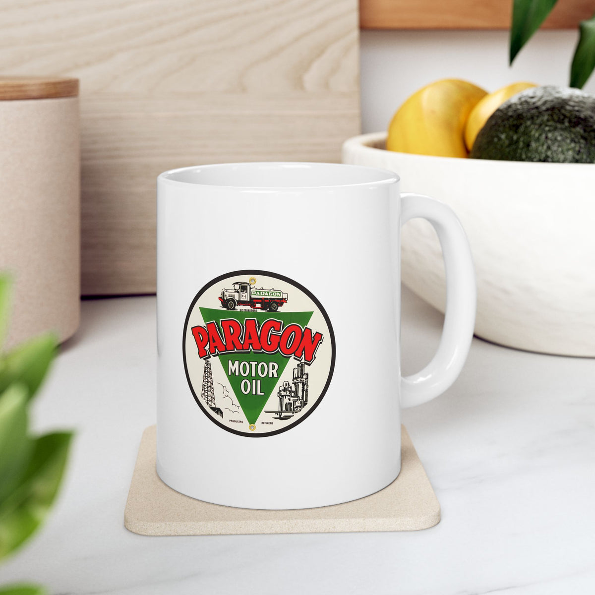 Paragon Oil Ceramic Coffee Mug