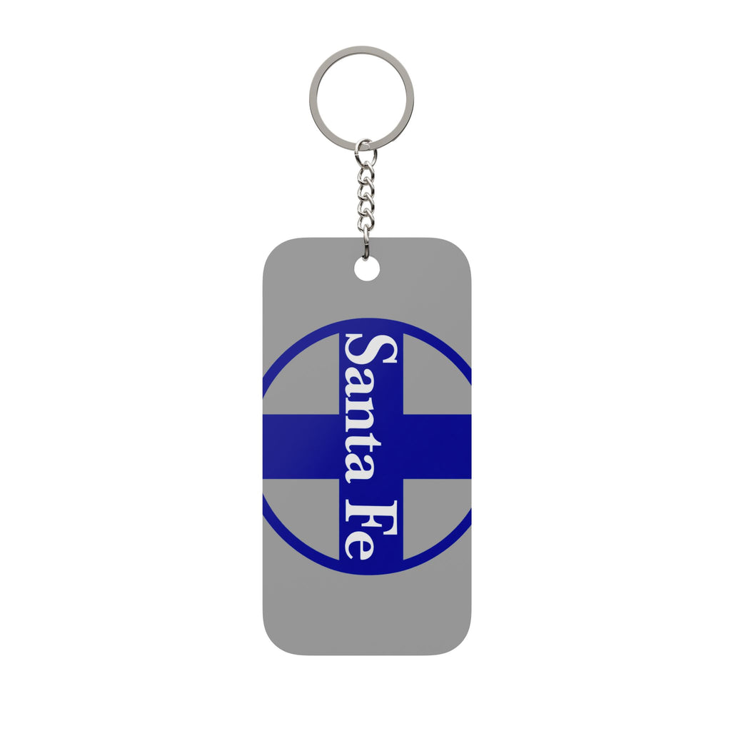 Atchison Topeka and Santa Fe Railway Double-Sided Keychain Charm