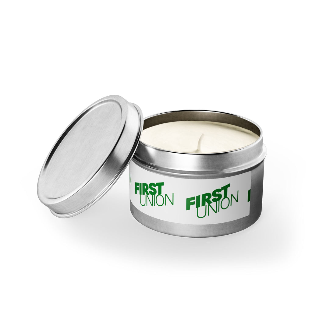 First Union Tin Candle