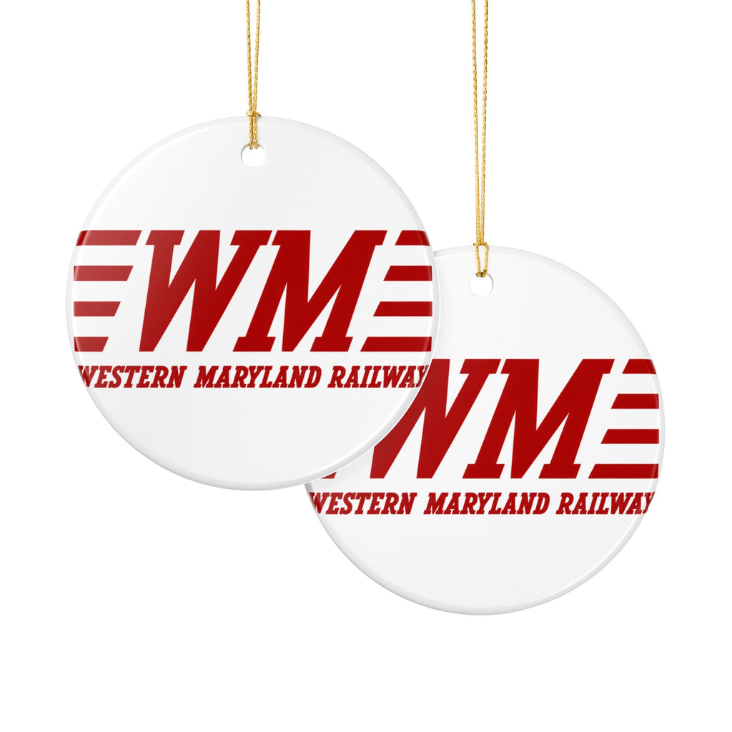 Western Maryland Railway Ceramic Ornament