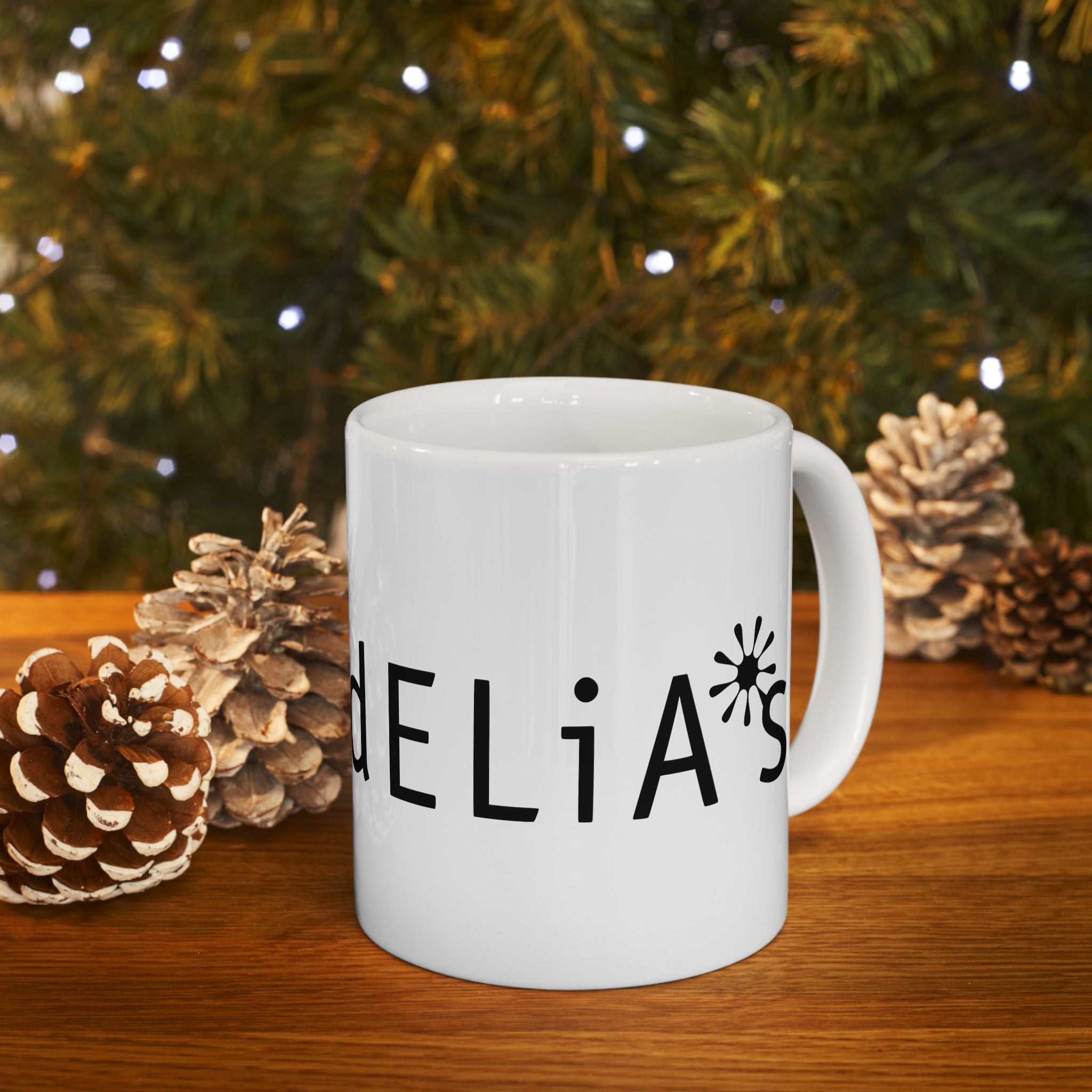 Delia's Ceramic Coffee Mug