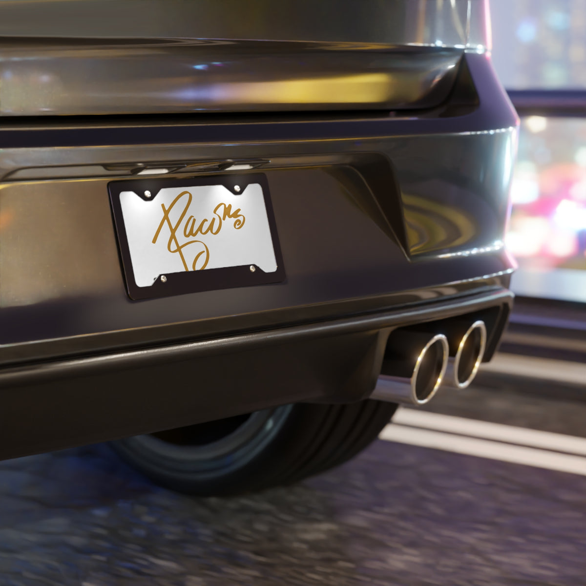 Bacon's Vanity License Plate