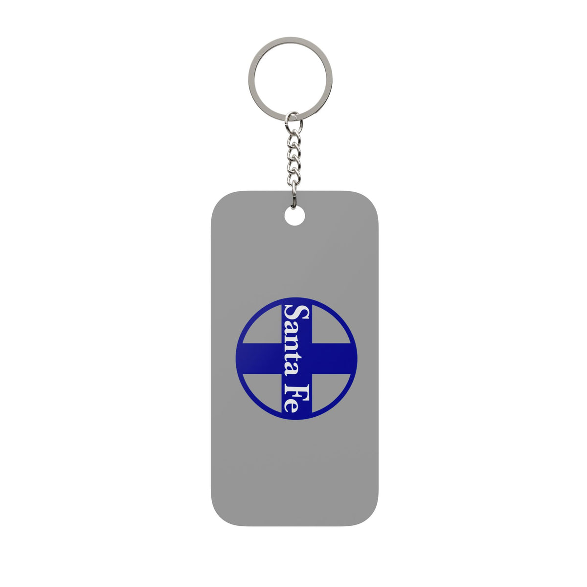 Atchison Topeka and Santa Fe Railway Double-Sided Keychain Charm