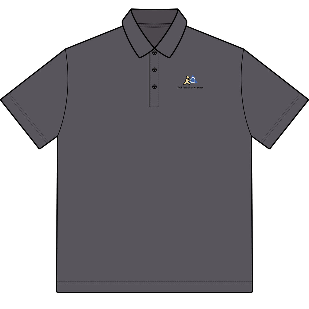 AOL Instant Messenger (AIM) Cotton Polo Shirt