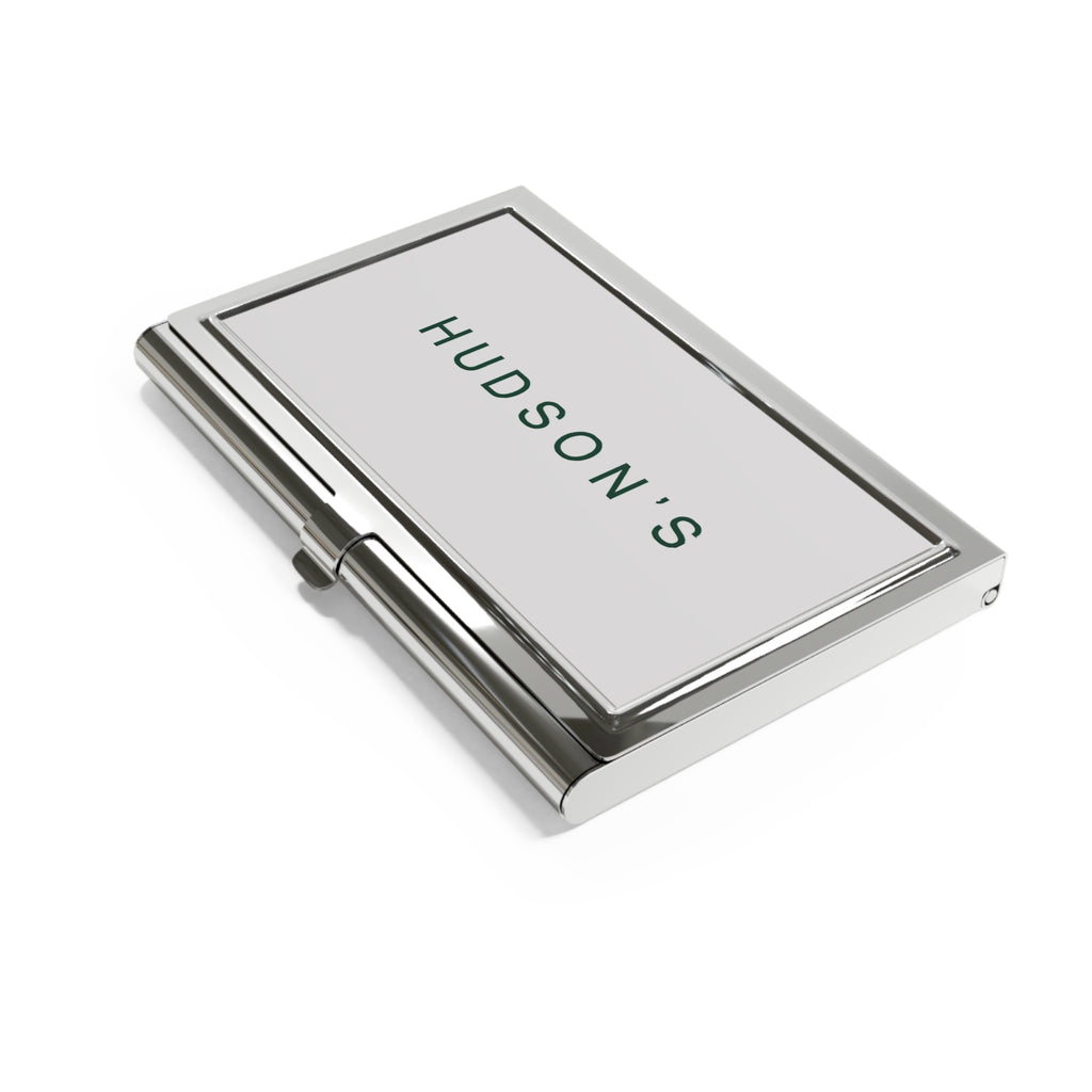 Hudson's Metal Business Card Holder
