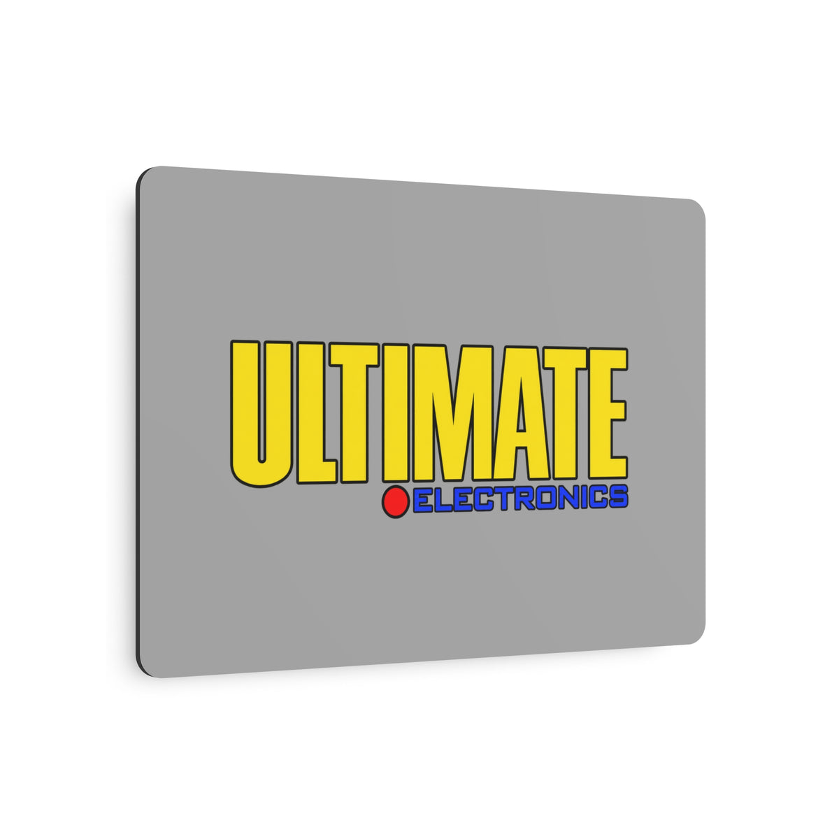 Ultimate Electronics Metal Sign