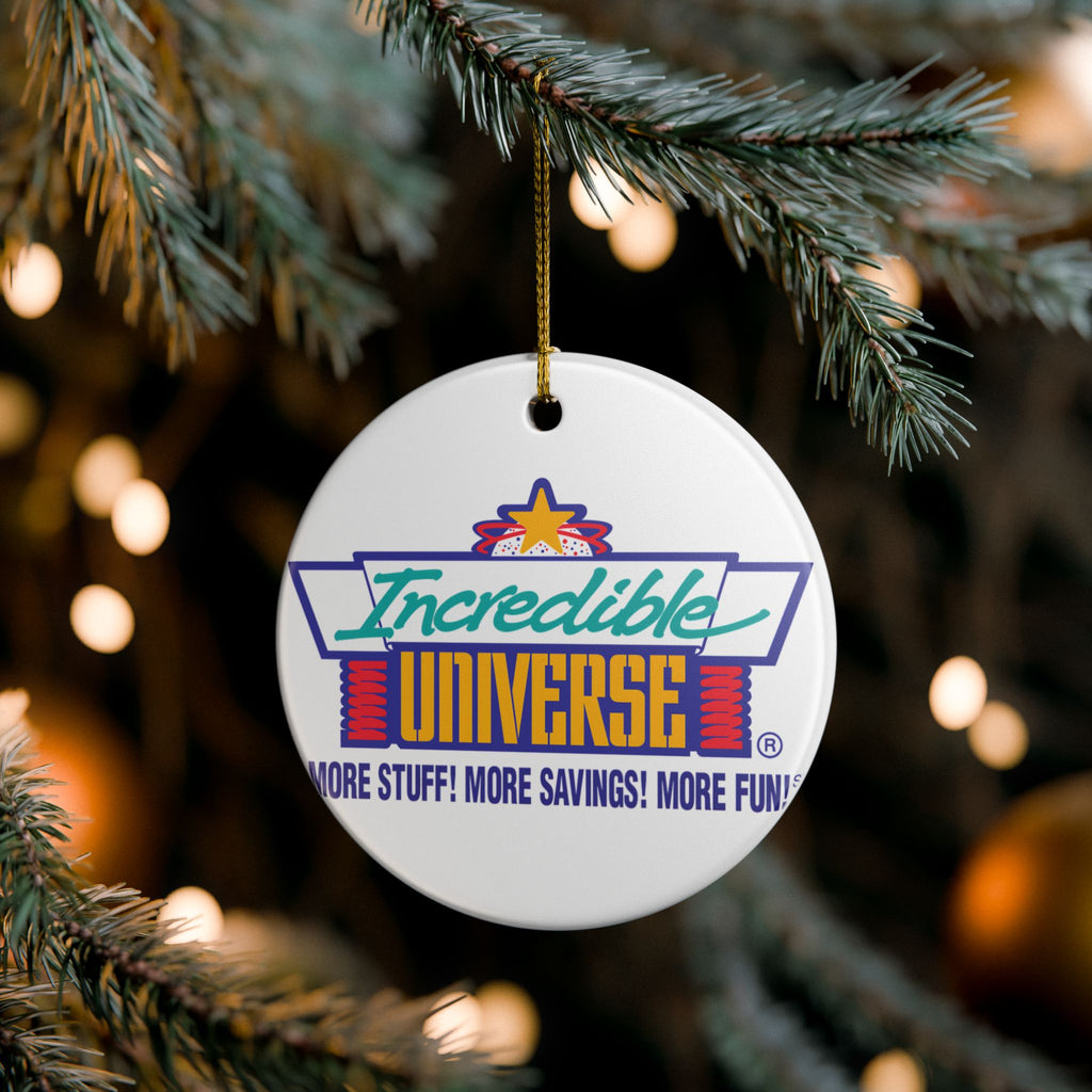Incredible Universe Ceramic Ornament