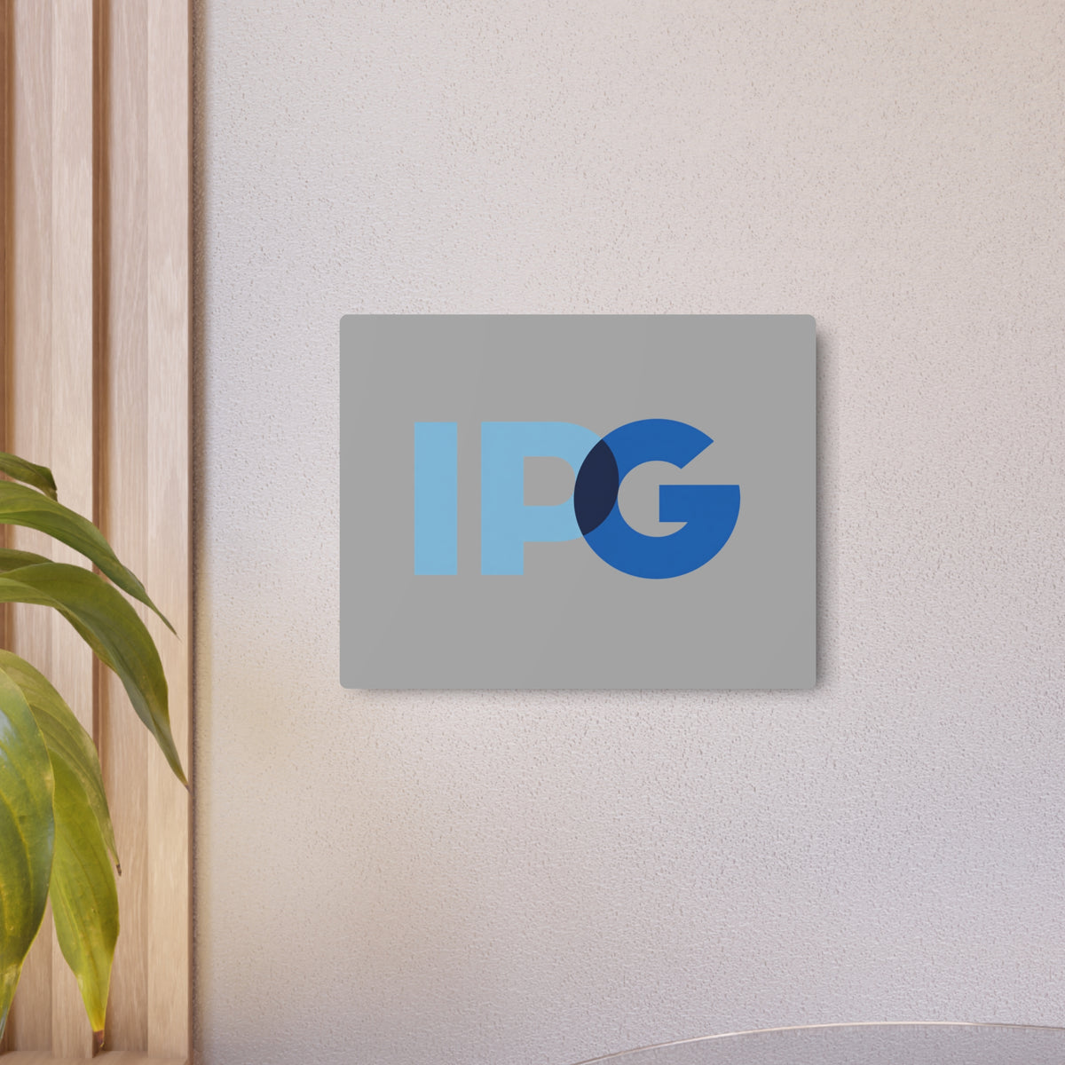 The Interpublic Group of Companies Metal Sign