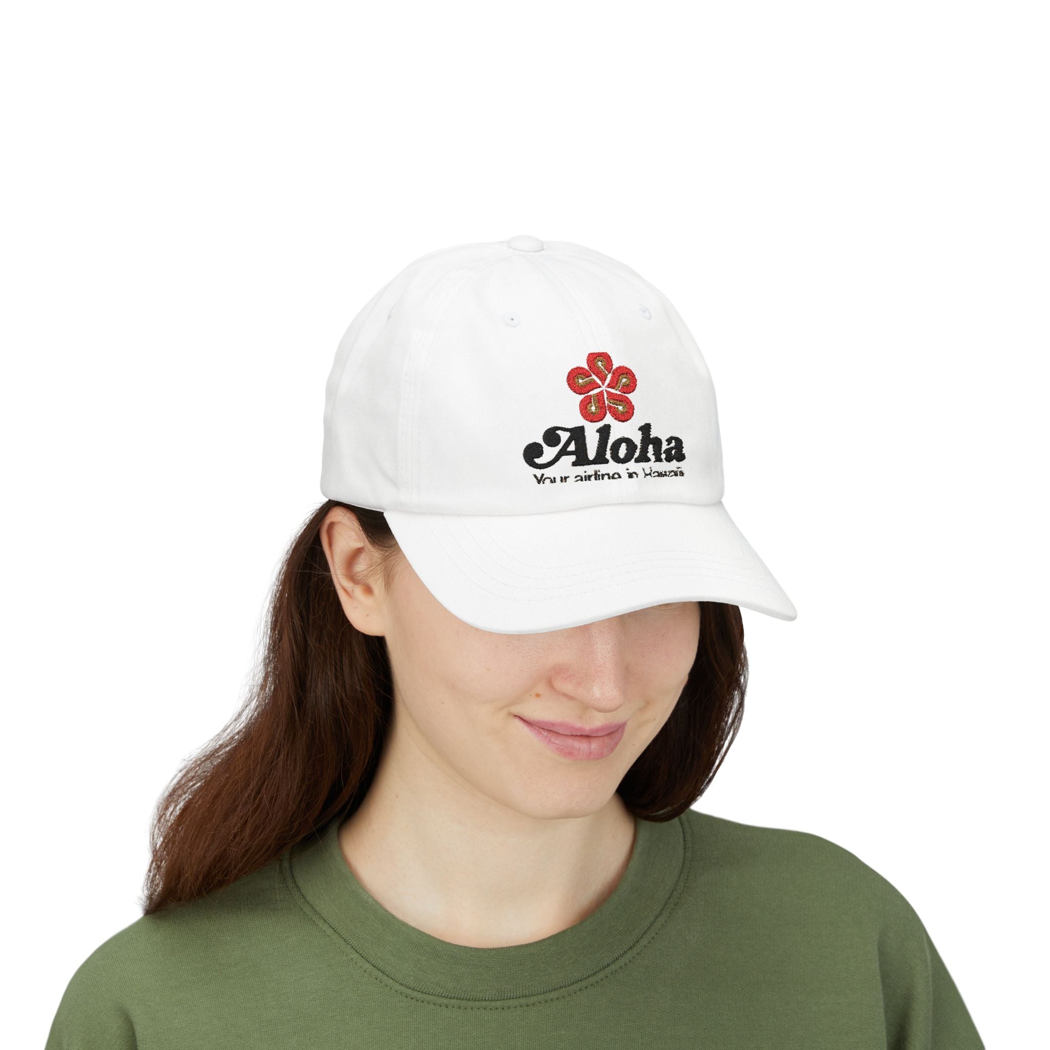 Aloha Airlines Embroidered Dad Cap Hat