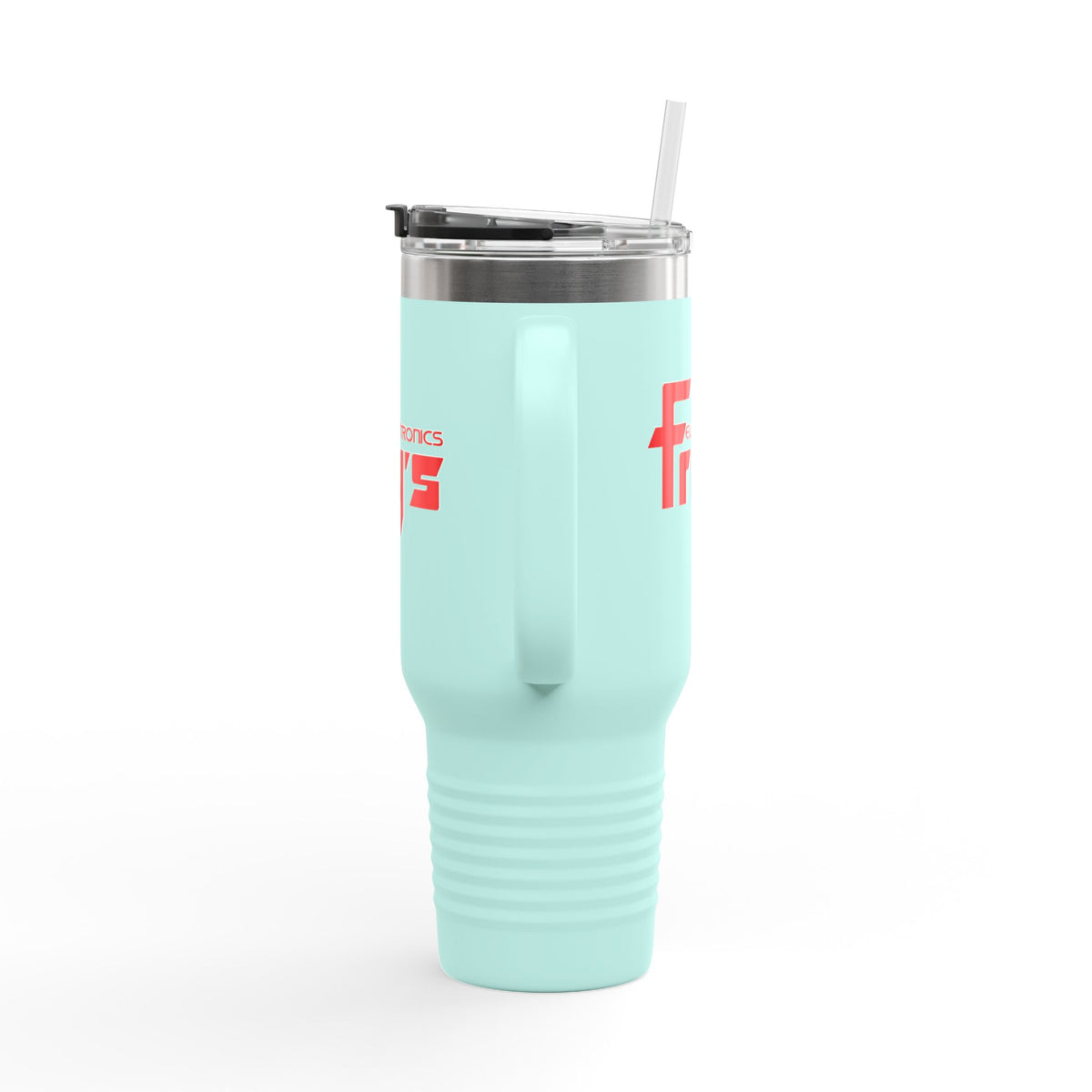Fry's Electronics, Inc. 40oz Insulated Travel Mug Stainless Tumbler