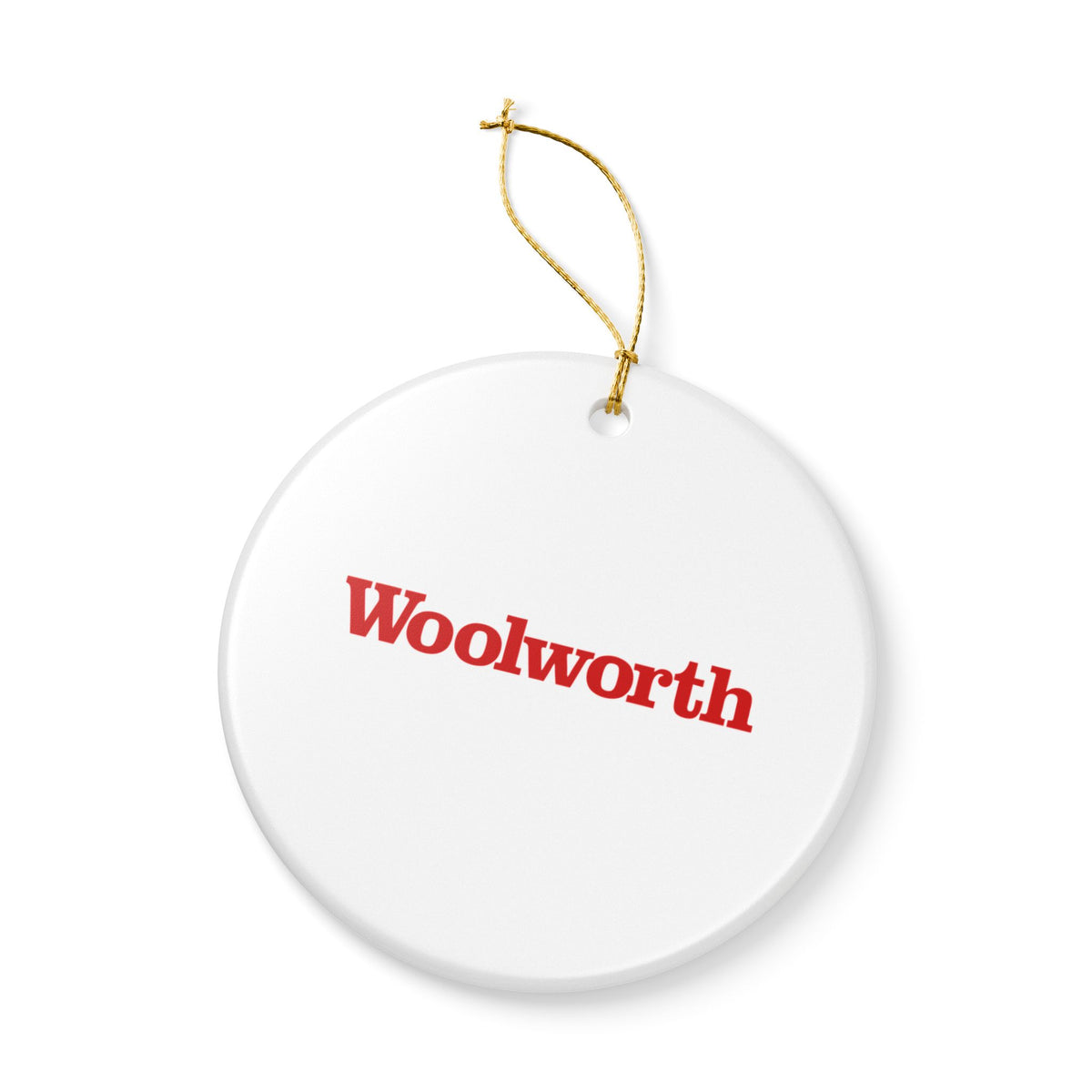 F. W. Woolworth Company Ceramic Ornament