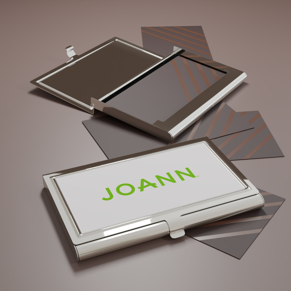 Jo-Ann Fabrics Metal Business Card Holder