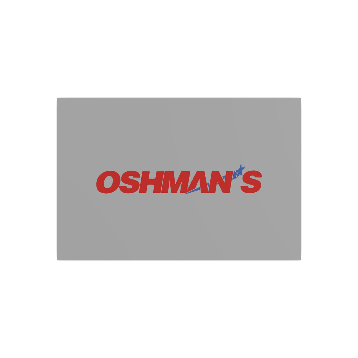 Oshman's Sporting Goods Metal Sign