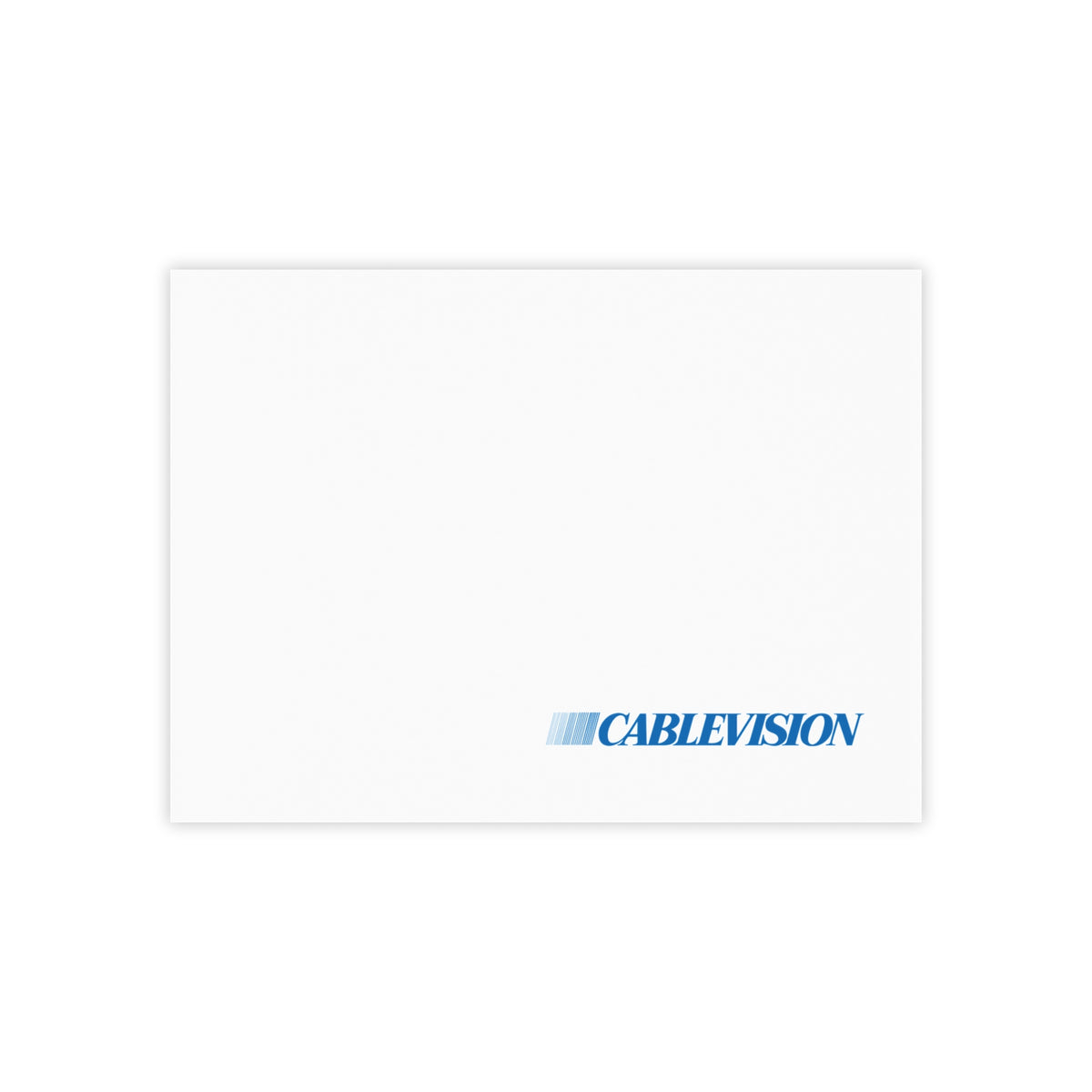 Cablevision Systems Corporation Sticky Post-it Note Pad
