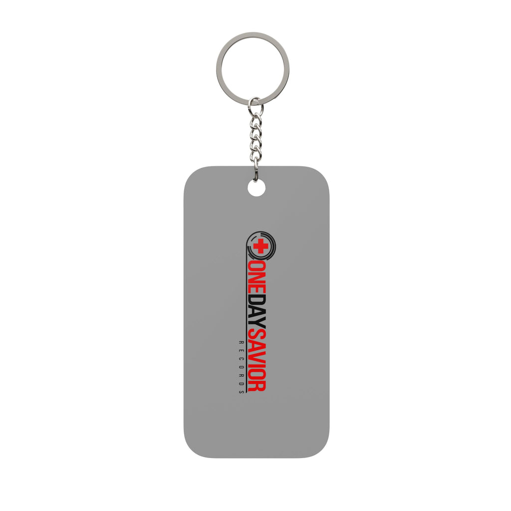 One Day Savior Recordings Double-Sided Keychain Charm
