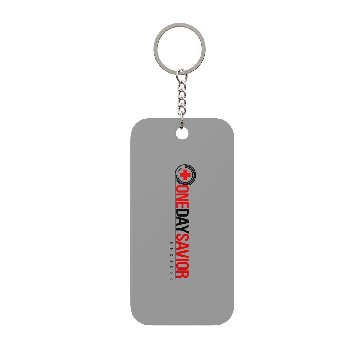 One Day Savior Recordings Double-Sided Keychain Charm