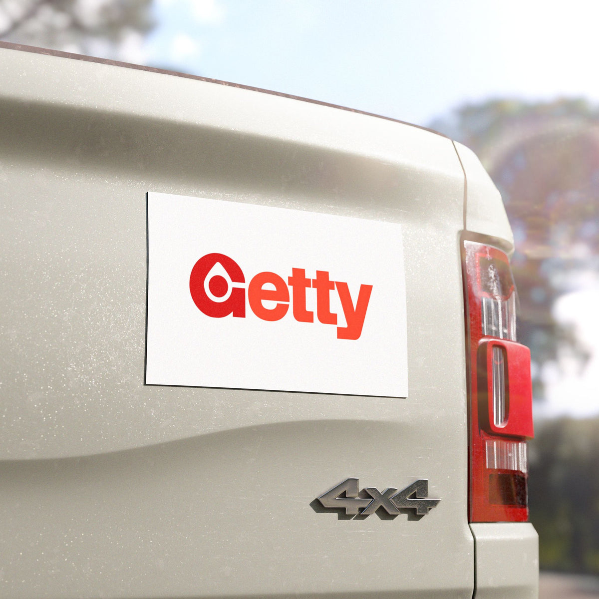 Getty Oil Car Magnet