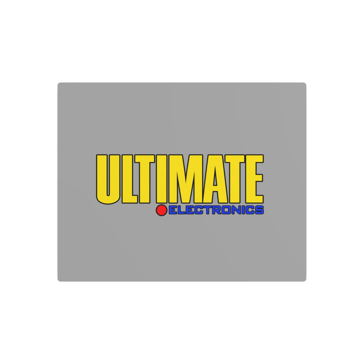 Ultimate Electronics Metal Sign