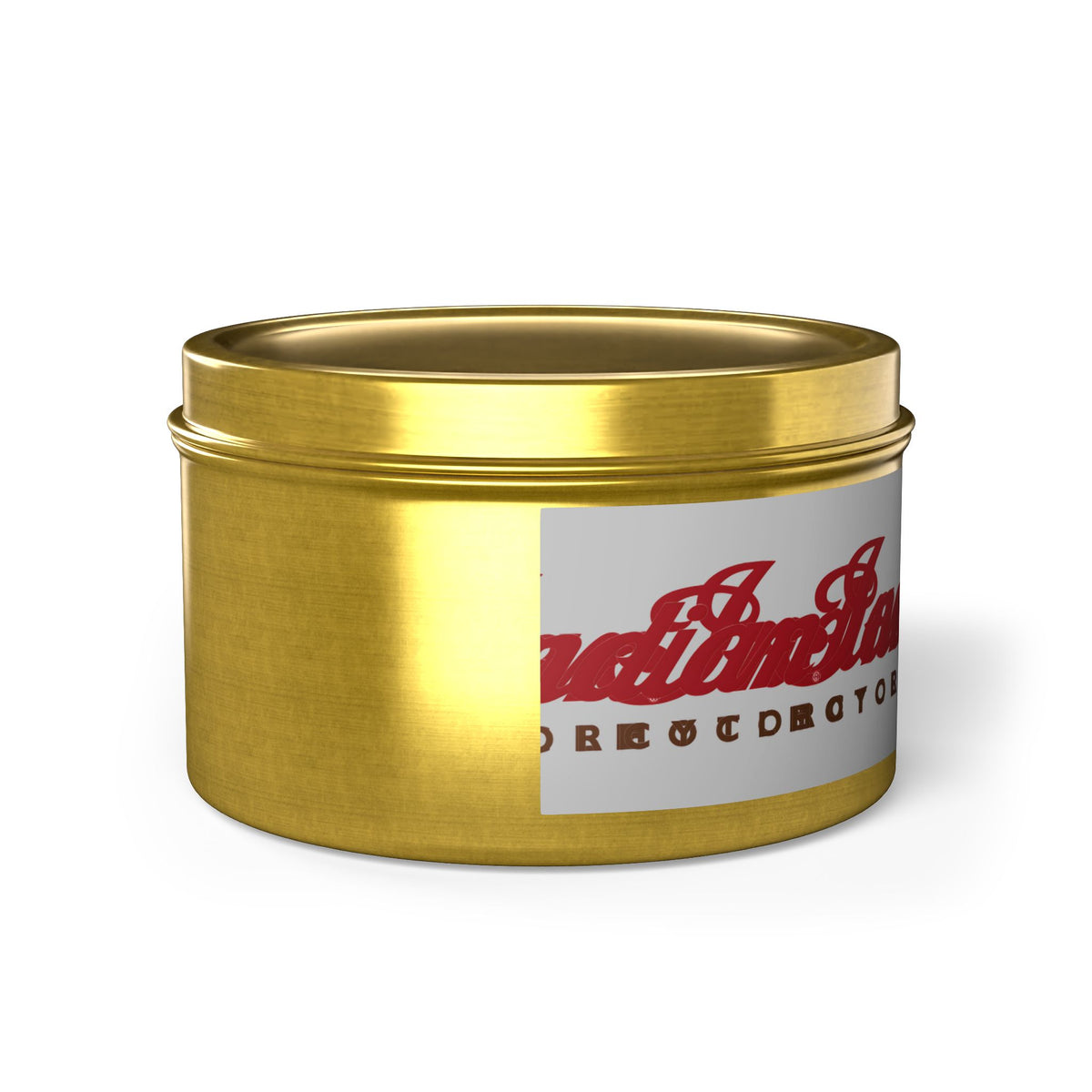 Indian Motorcycle Tin Candle
