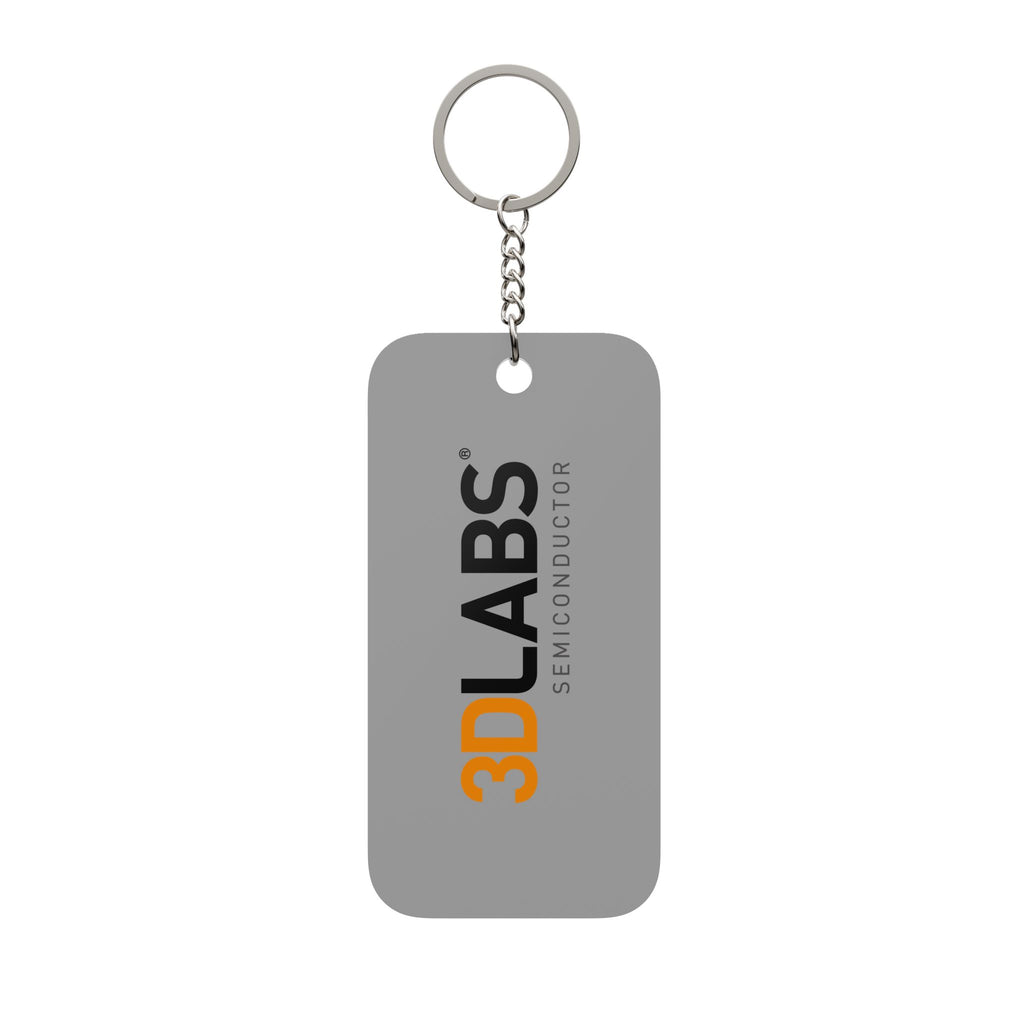 3Dlabs Double-Sided Keychain Charm