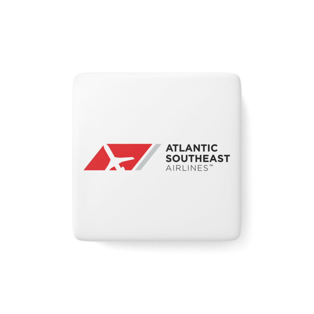 Atlantic Southeast Airlines Square Porcelain Fridge Magnet