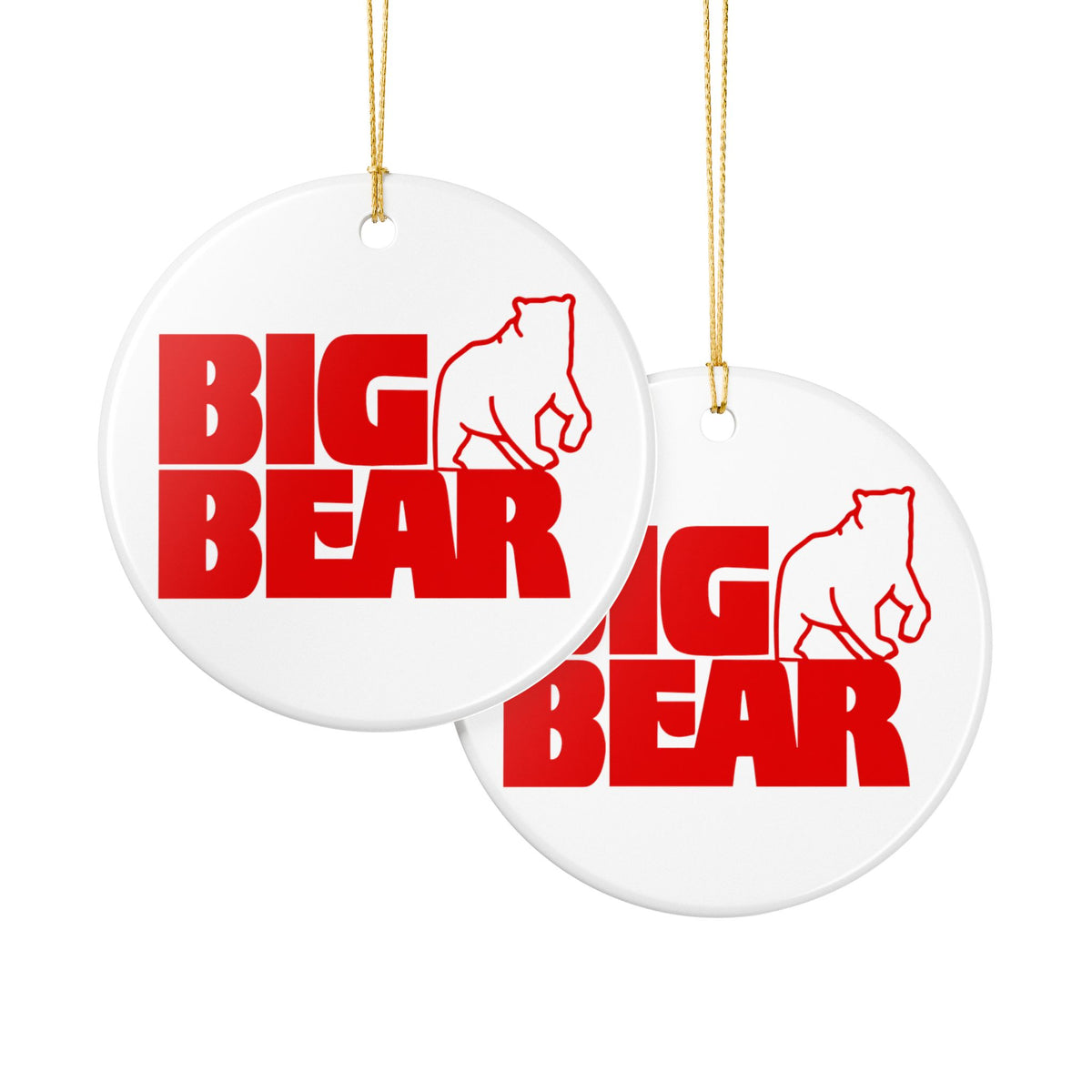 Big Bear Stores Ceramic Ornament
