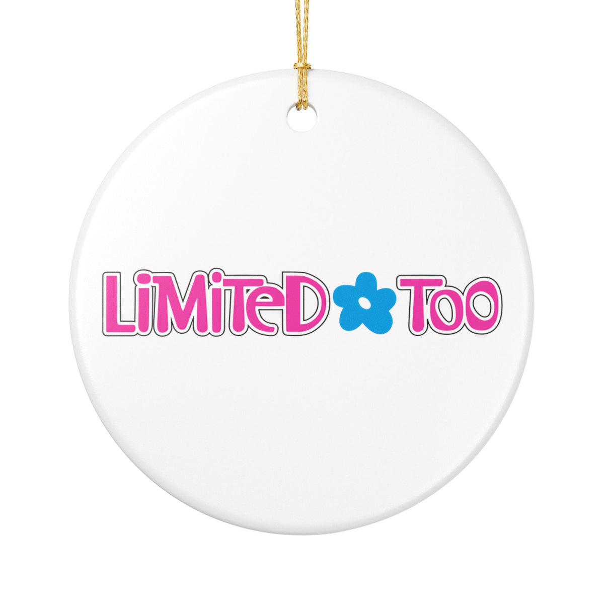 Limited Too Ceramic Ornament
