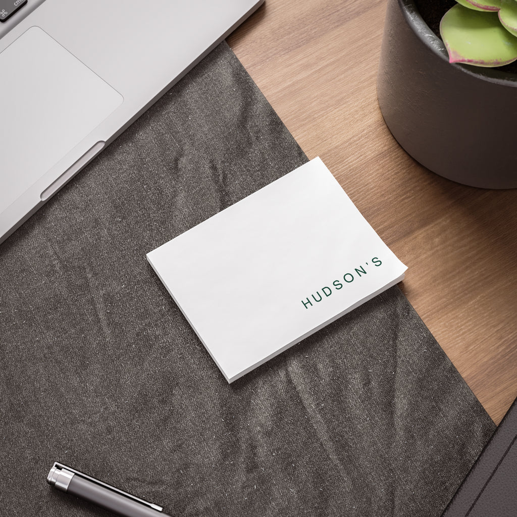 Hudson's Sticky Post-it Note Pad