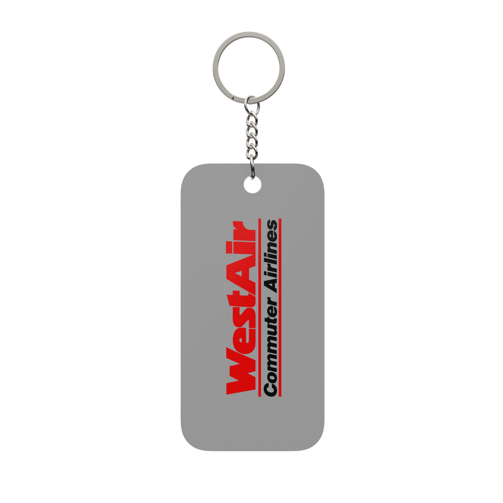 WestAir Commuter Airlines Double-Sided Keychain Charm