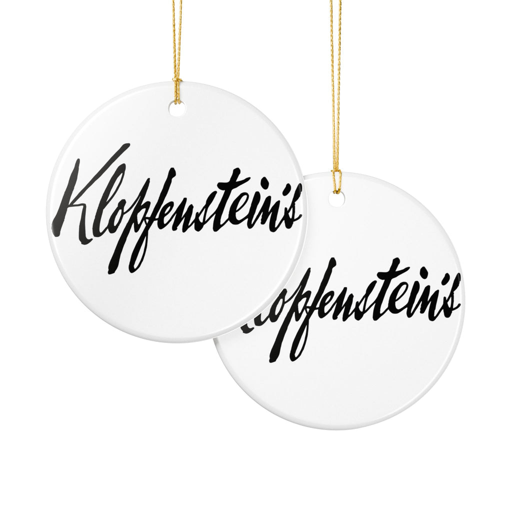 Klopfenstein's Ceramic Ornament