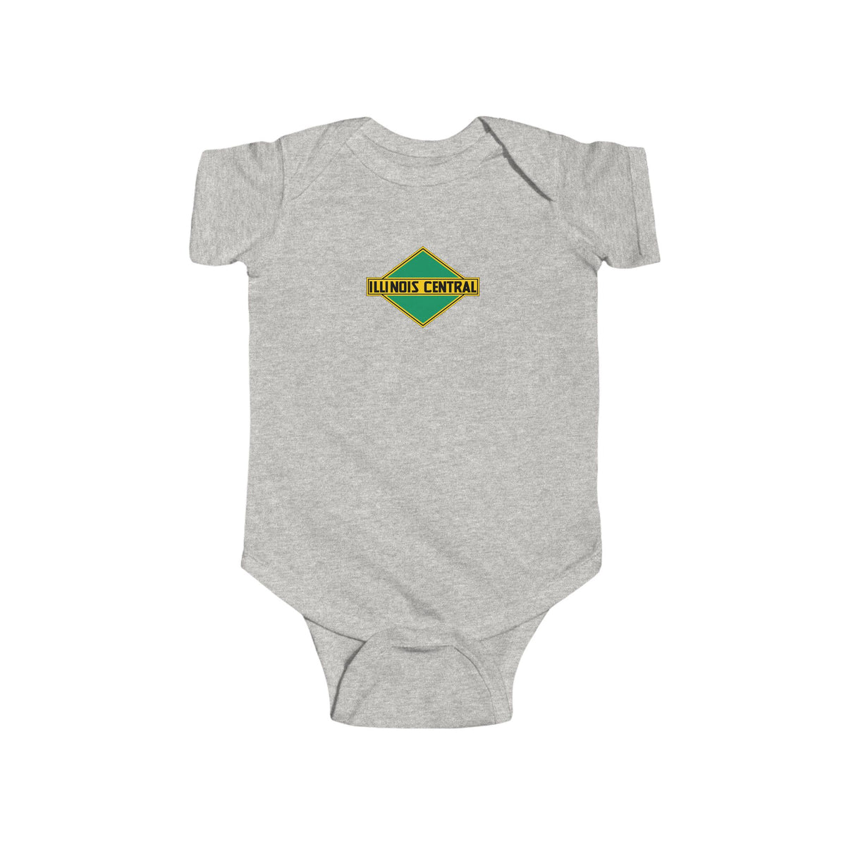 Illinois Central Railroad Infant Bodysuit