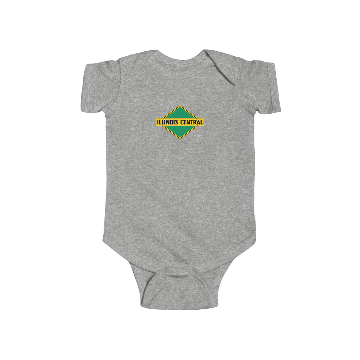 Illinois Central Railroad Infant Bodysuit